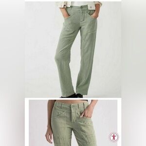 Women's Green Cargo Pants Free People pants size small